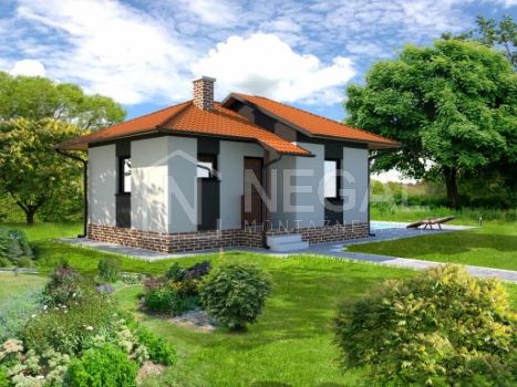 Montažna kuća Klasik Negal Ivanjica | Tip Montažne kuće 44a