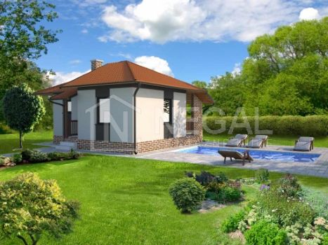 Montažna kuća Klasik Negal Ivanjica | Tip Montažne kuće 44a