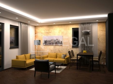 Montažna kuća Klasik Negal Ivanjica | Tip Montažne kuće 57 - izgled prostorija