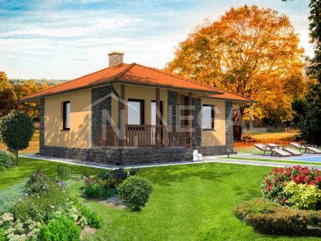 Montažna kuća Klasik Negal Ivanjica | Tip Montažne kuće 57