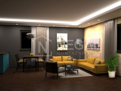 Montažna kuća Klasik Negal Ivanjica | Tip Montažne kuće 77 - izgled prostorija