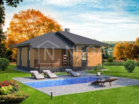 Montažna kuća Klasik Negal Ivanjica | Tip Montažne kuće 77