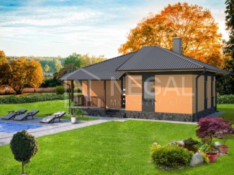 Montažna kuća Klasik Negal Ivanjica | Tip Montažne kuće 77