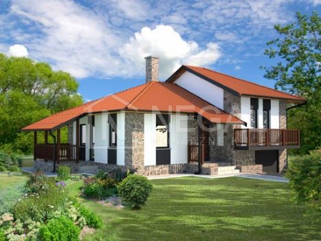 Montažna kuća Klasik Negal Ivanjica | Tip Montažne kuće 90