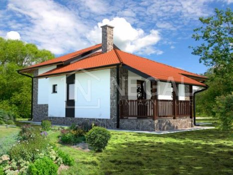 Montažna kuća Klasik Negal Ivanjica | Tip Montažne kuće 90